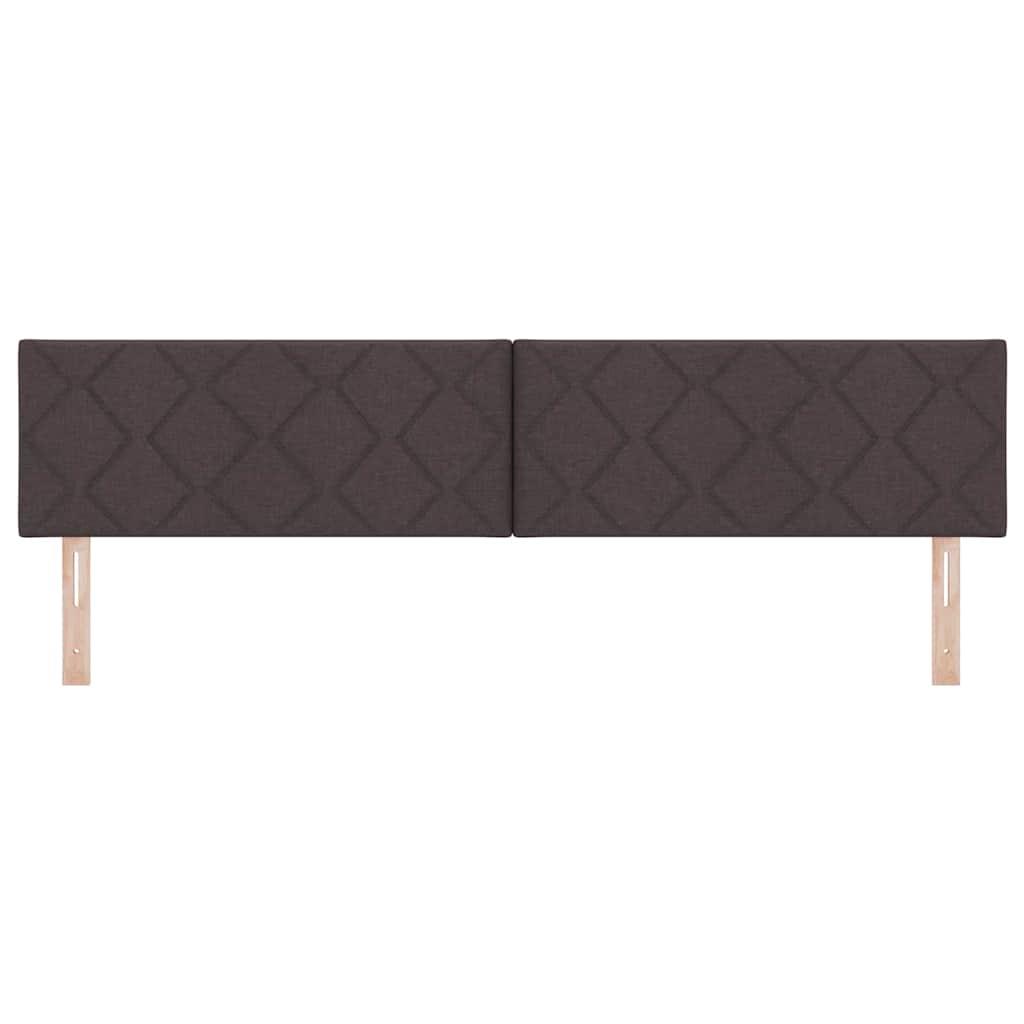 Hoofdbord Donkerbruin 200 cm Stof is nu te koop bij PeponiXL, paradijselijk wonen!
