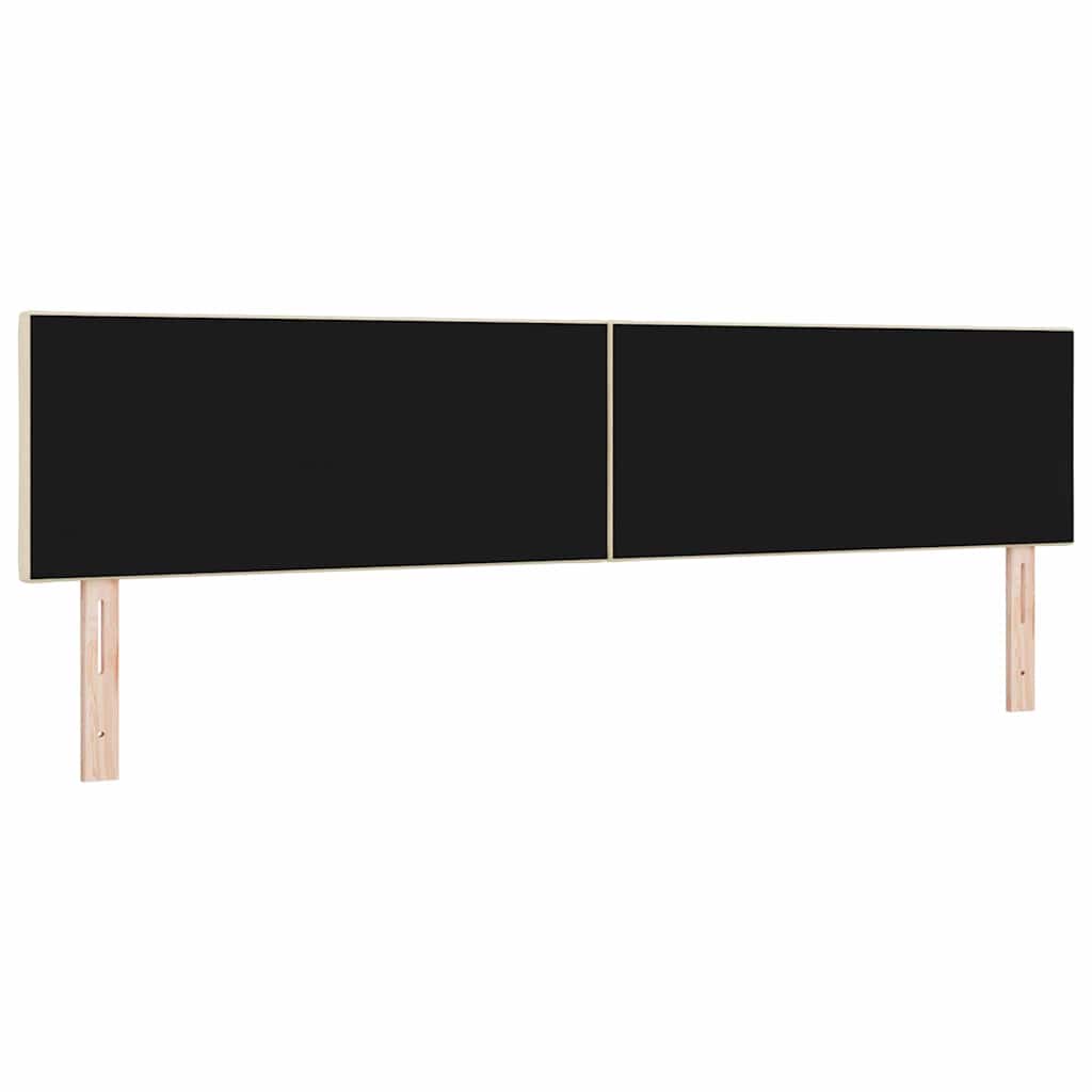 Hoofdbord Crème 200 cm Stof is nu te koop bij PeponiXL, paradijselijk wonen!