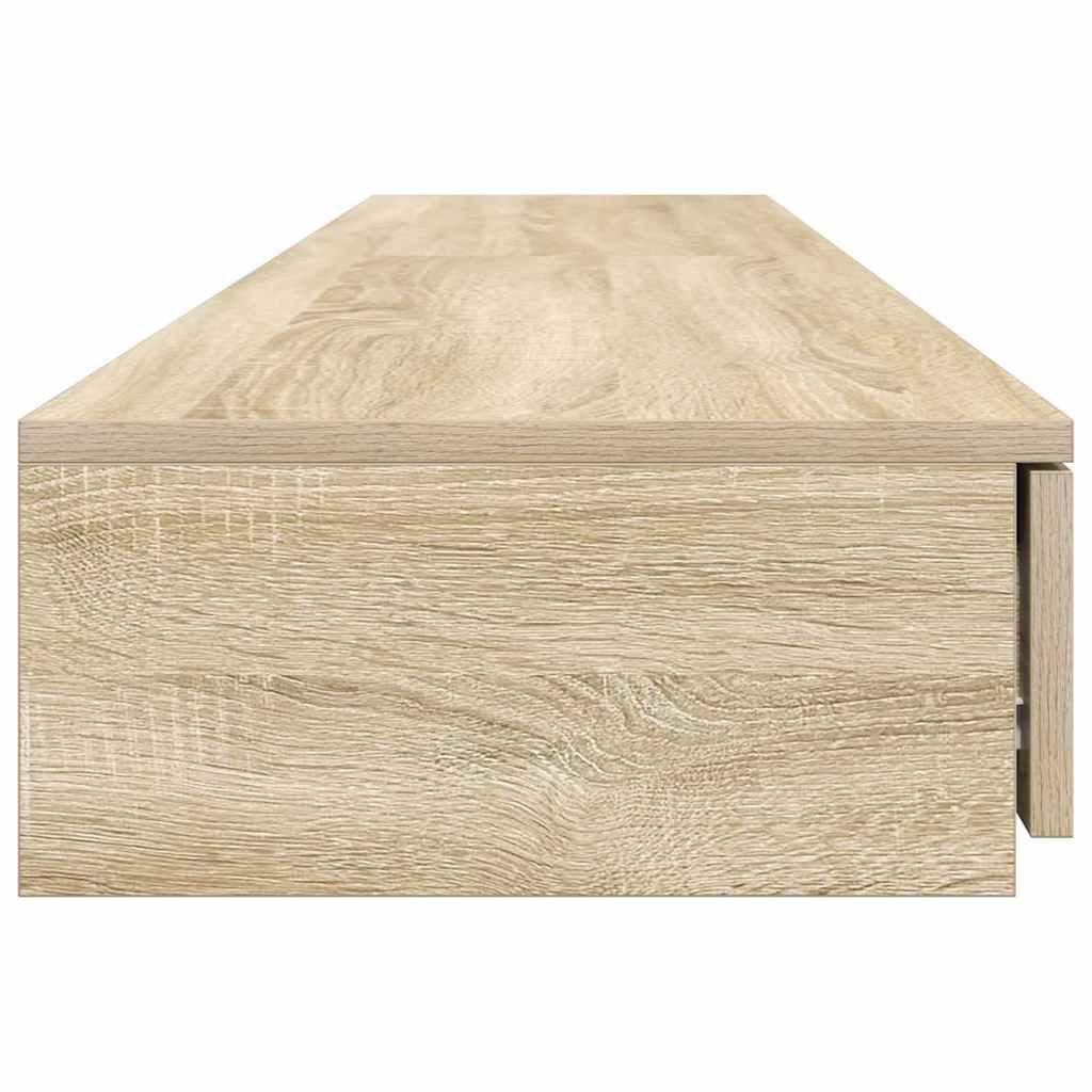 Bedlades Sonoma Eiken 200 x 36,5 x 16,5 cm Bewerkt hout is nu te koop bij PeponiXL, paradijselijk wonen!