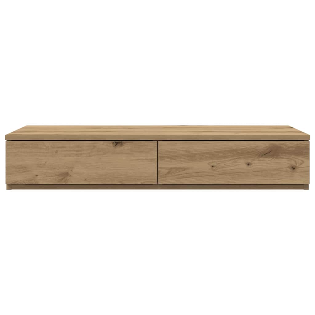 Bedlades Artisan Eiken 80 x 36,5 x 16,5 cm Bewerkt hout is nu te koop bij PeponiXL, paradijselijk wonen!