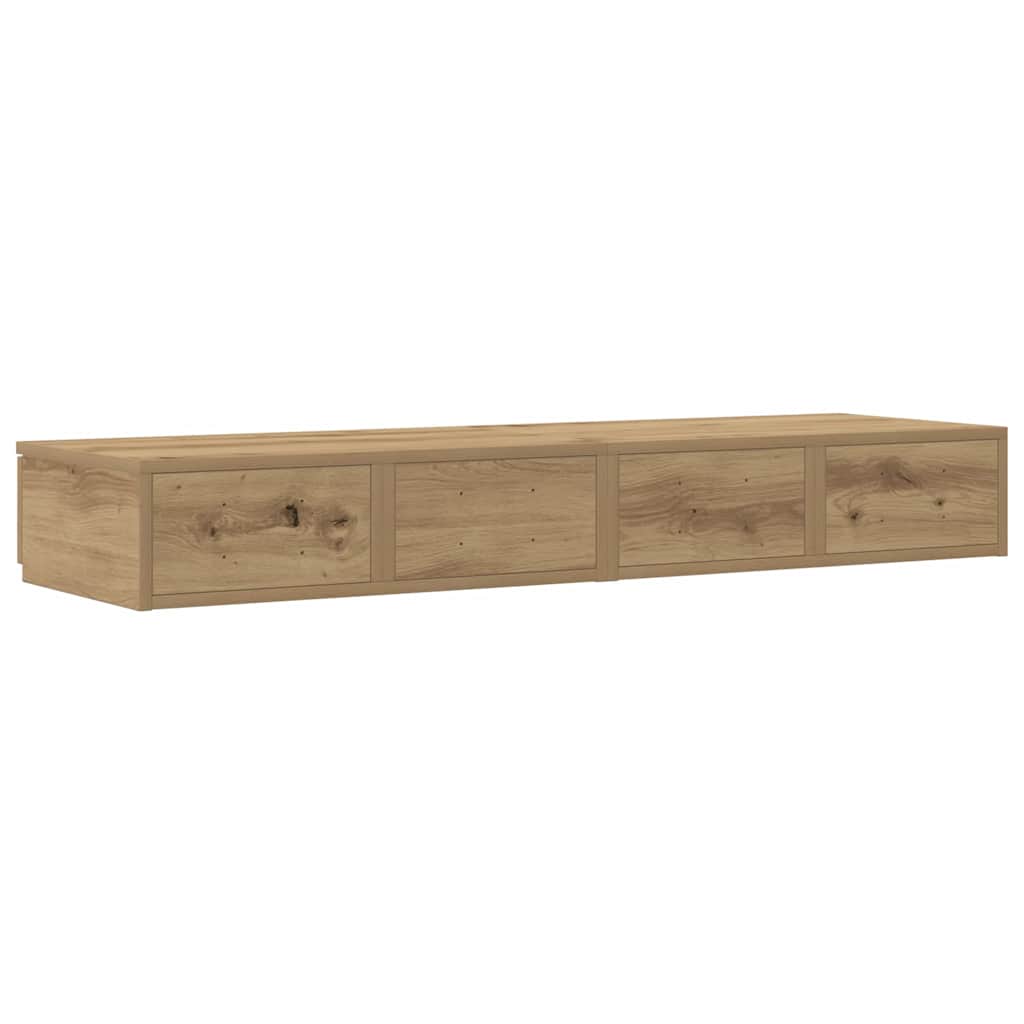 Bedlades Artisan Eiken 120 x 36,5 x 16,5 cm Bewerkt hout is nu te koop bij PeponiXL, paradijselijk wonen!