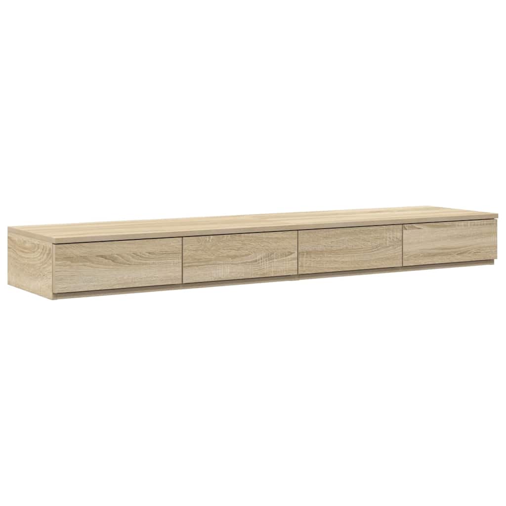 Bedlades Sonoma Eiken 140 x 36,5 x 16,5 cm Bewerkt hout is nu te koop bij PeponiXL, paradijselijk wonen!