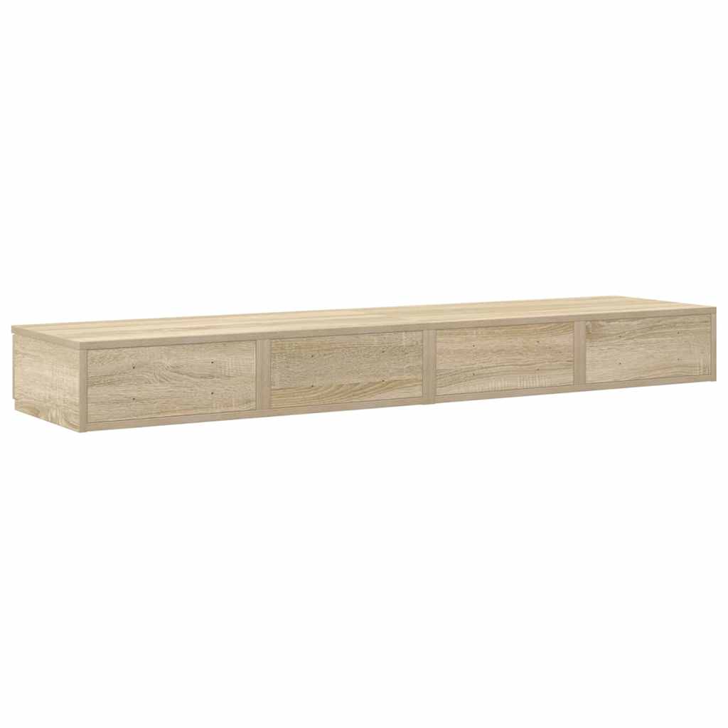 Bedlades Sonoma Eiken 150 x 36,5 x 16,5 cm Bewerkt hout is nu te koop bij PeponiXL, paradijselijk wonen!