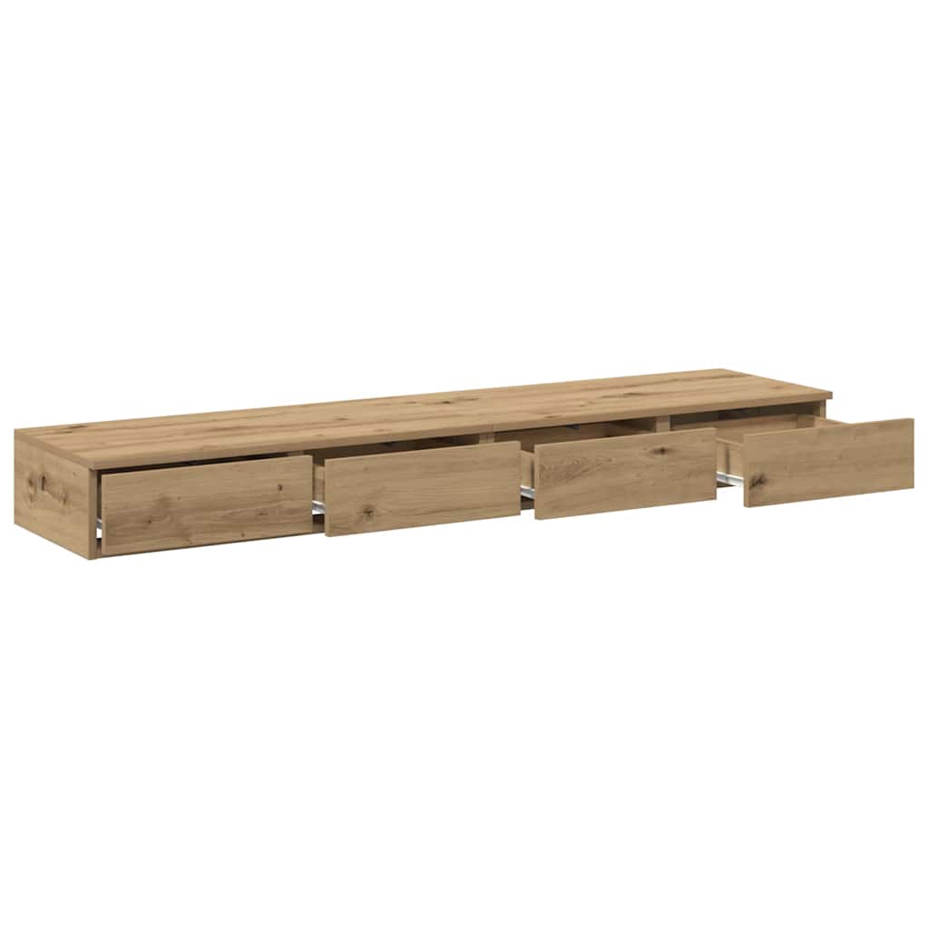 Bedlades Artisan Eiken 150 x 36,5 x 16,5 cm Bewerkt hout is nu te koop bij PeponiXL, paradijselijk wonen!