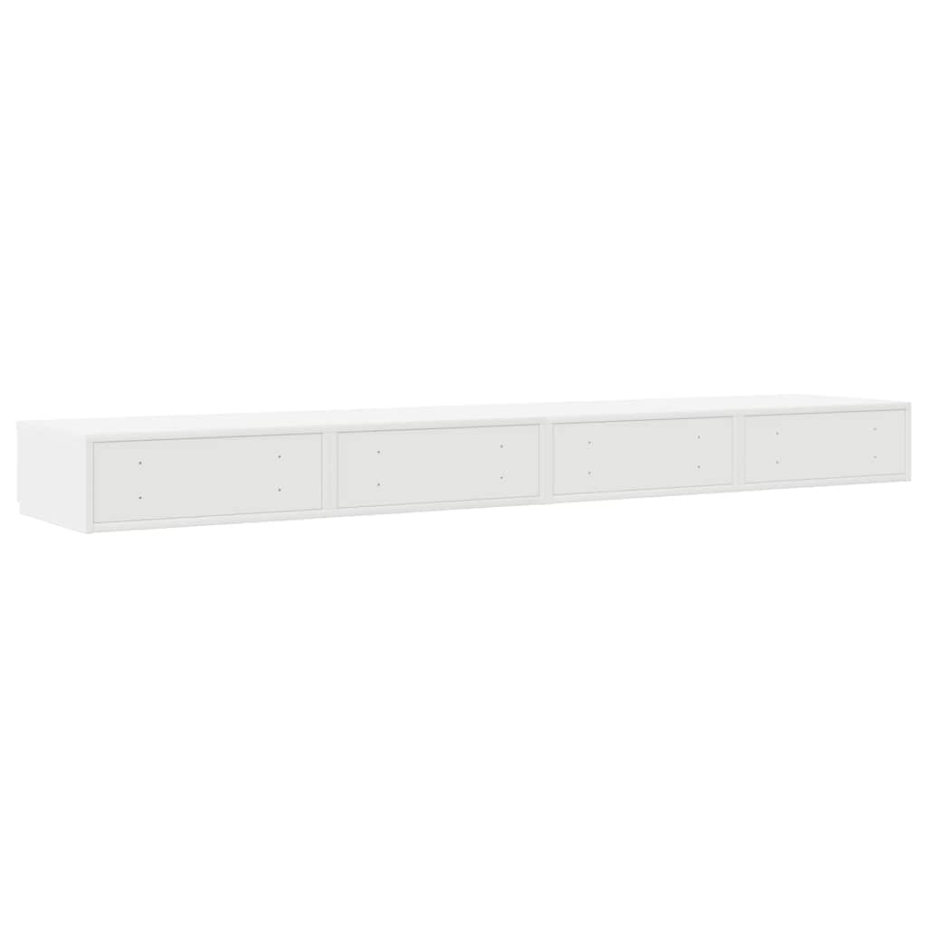 Bedlades met lade Wit 180 x 36,5 x 16,5 cm Bewerkt hout is nu te koop bij PeponiXL, paradijselijk wonen!