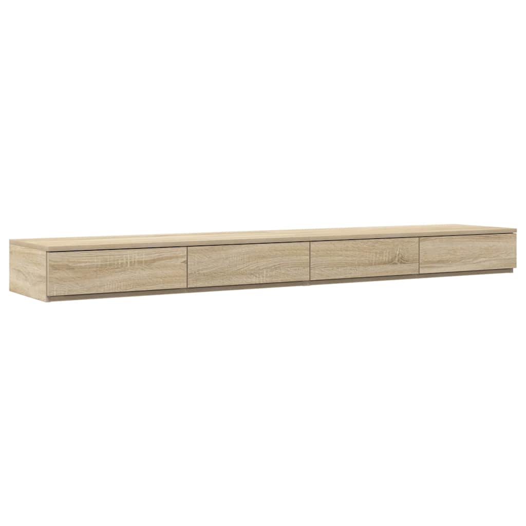 Bedlades Sonoma Eiken 180 x 36,5 x 16,5 cm Bewerkt hout is nu te koop bij PeponiXL, paradijselijk wonen!