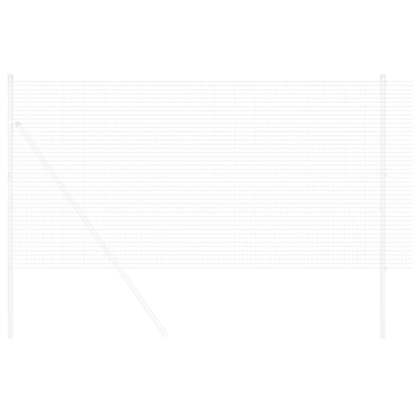 Gelaste draadhek Zilver 1.2 x 25 m is nu te koop bij PeponiXL, paradijselijk wonen!