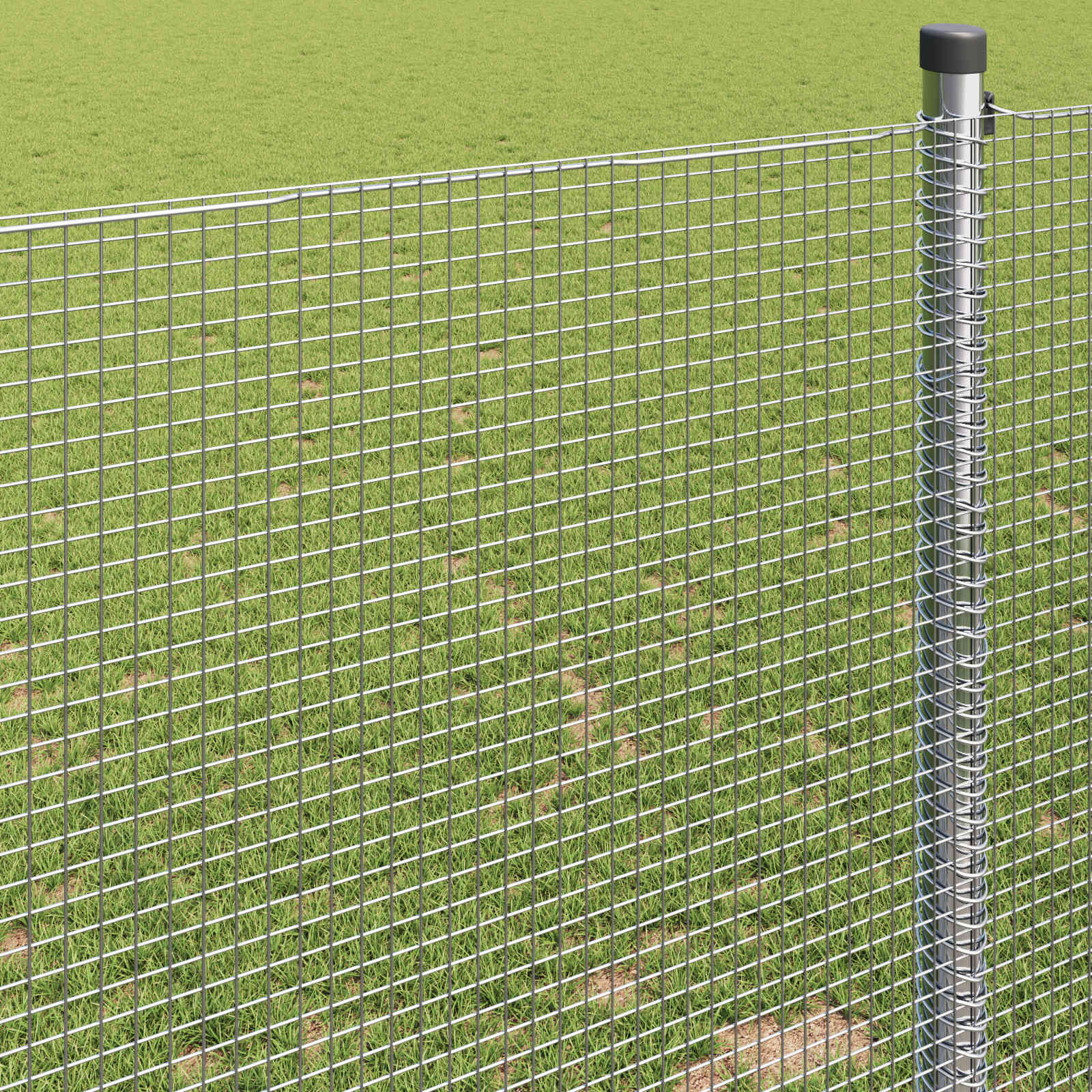 Gelaste draadhek Zilver 0,5 x 50 m is nu te koop bij PeponiXL, paradijselijk wonen!