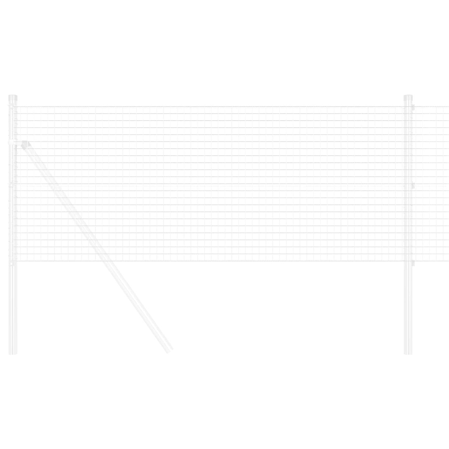 Gelaste draadhek Zilver 0.8 x 50 m is nu te koop bij PeponiXL, paradijselijk wonen!