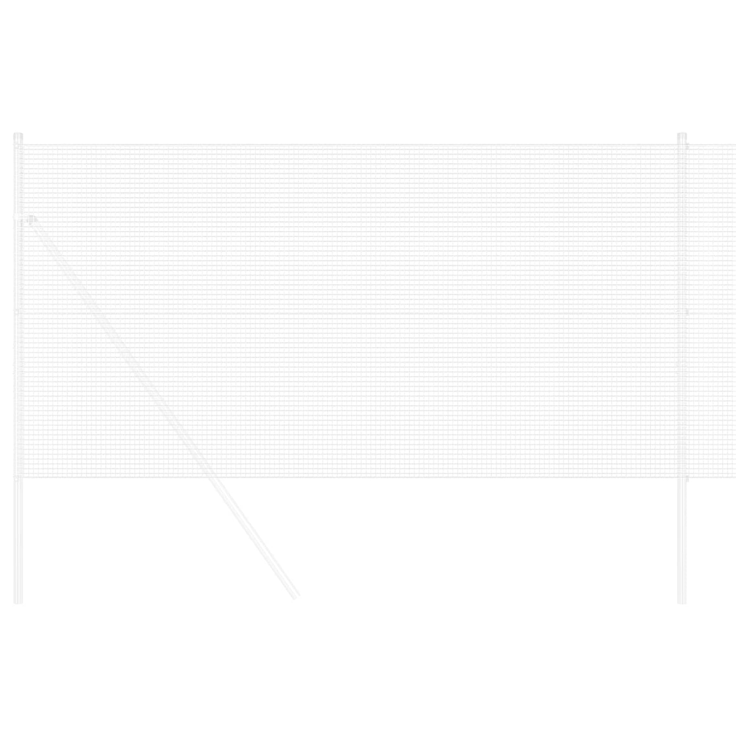 Gelaste draadhek Zilver 1 x 50 m is nu te koop bij PeponiXL, paradijselijk wonen!