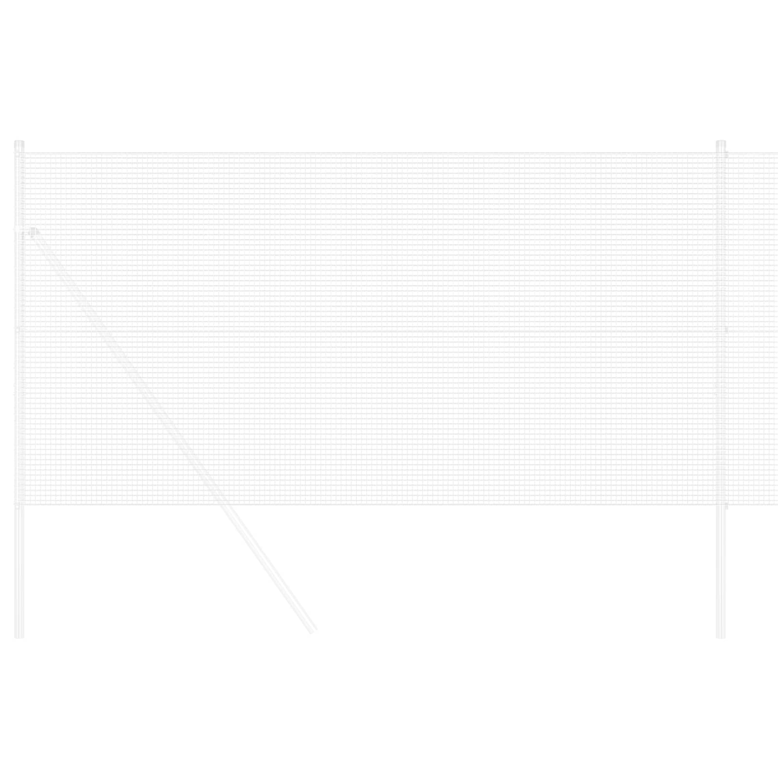 Gelaste draadhek Zilver 1 x 50 m is nu te koop bij PeponiXL, paradijselijk wonen!