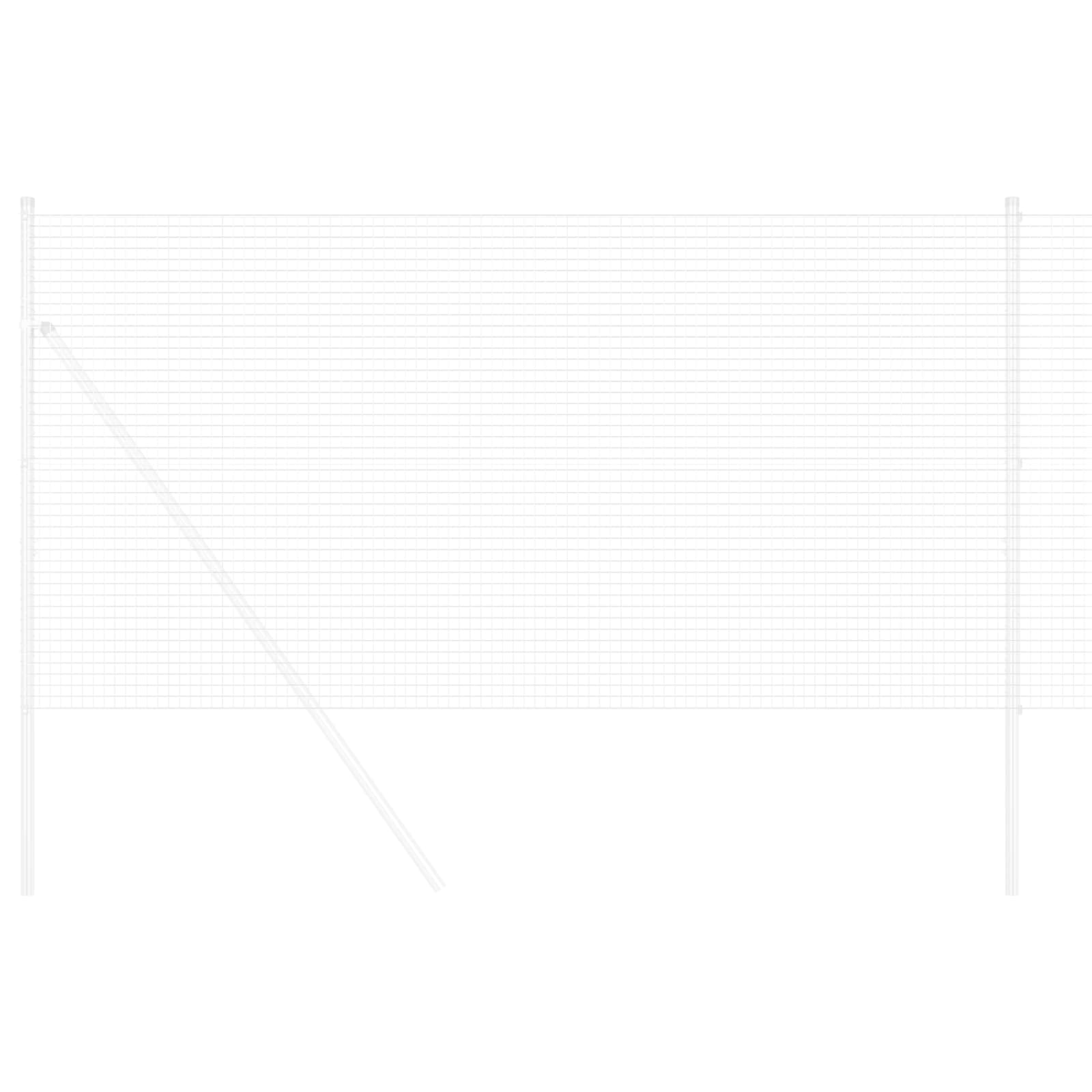 Gelaste draadhek Zilver 1.4 x 50 m is nu te koop bij PeponiXL, paradijselijk wonen!