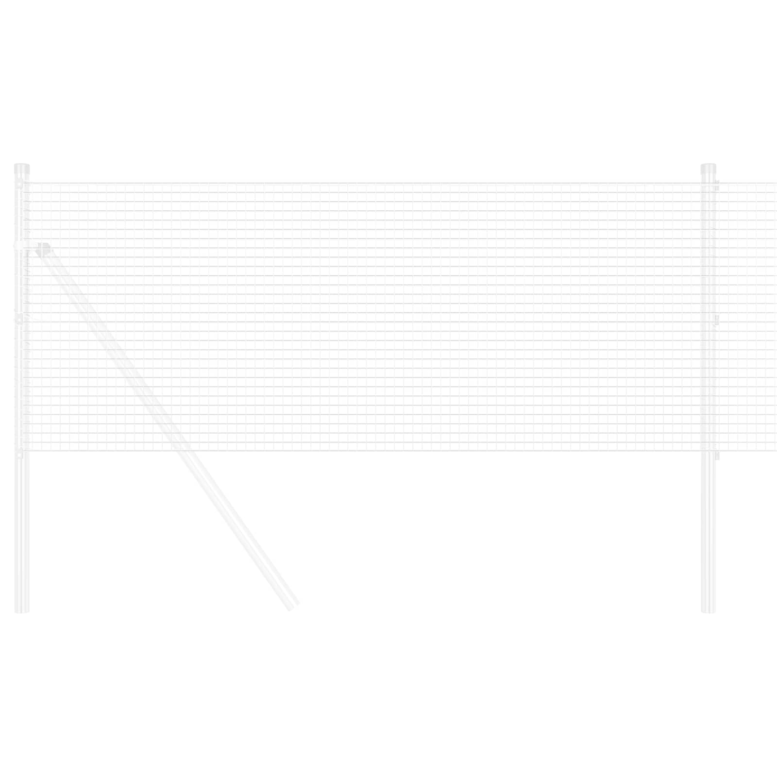 Gelaste draadhek Zilver 1.5 x 50 m is nu te koop bij PeponiXL, paradijselijk wonen!