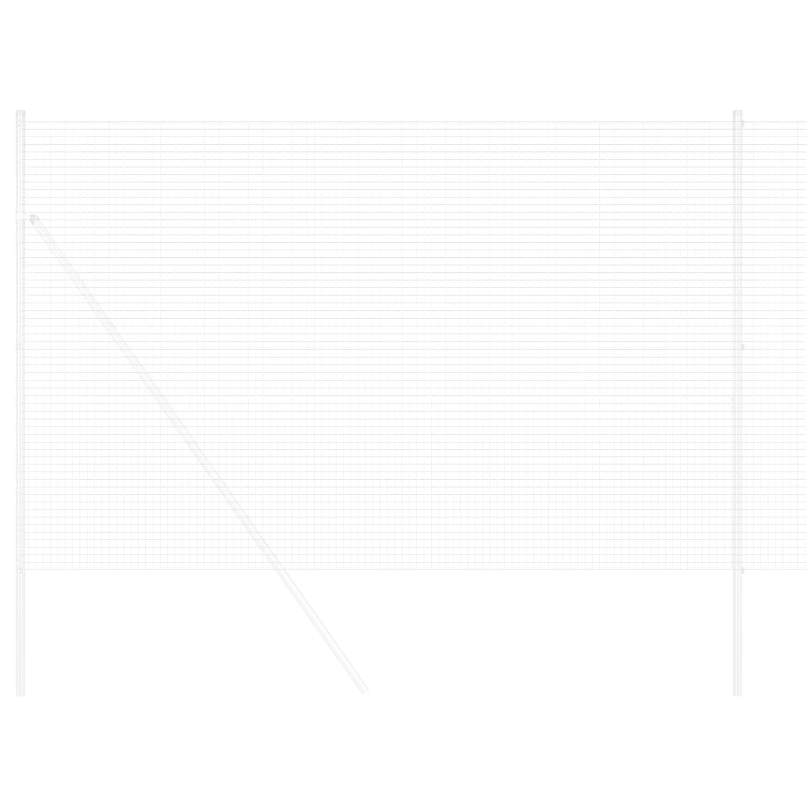 Gelaste draadhek Zilver 1.5 x 50 m is nu te koop bij PeponiXL, paradijselijk wonen!