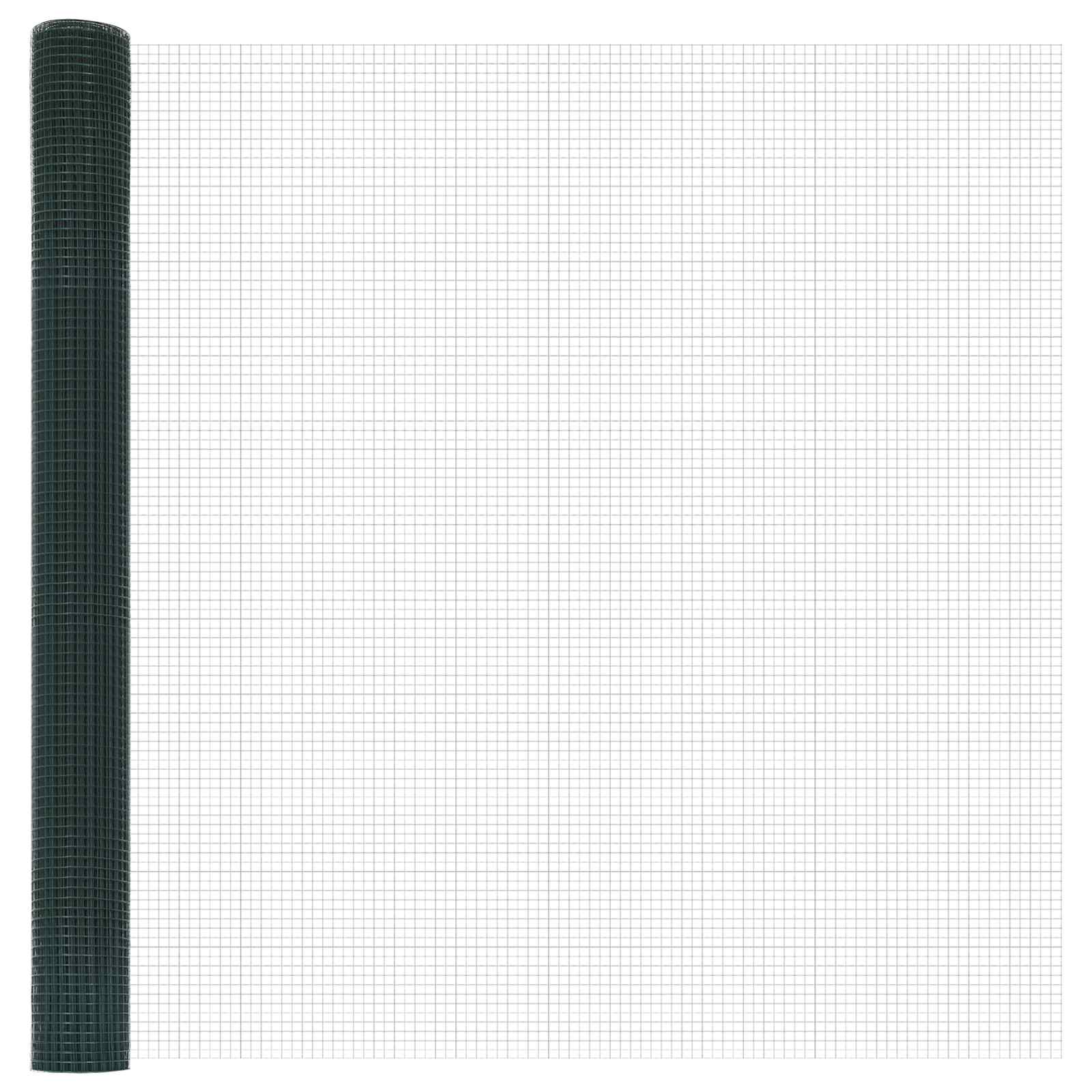 Gelaste draadhek Groen 1.5 x 10 m is nu te koop bij PeponiXL, paradijselijk wonen!