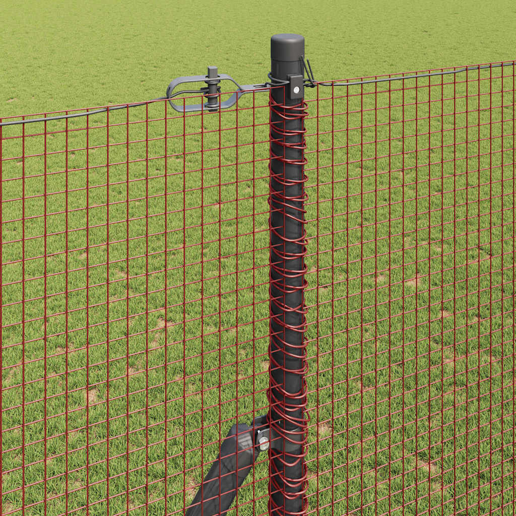 Gelaste draadhek Rood 1.5 x 25 m is nu te koop bij PeponiXL, paradijselijk wonen!