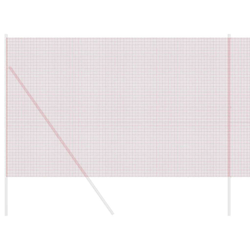 Gelaste draadhek Rood 1.5 x 25 m is nu te koop bij PeponiXL, paradijselijk wonen!