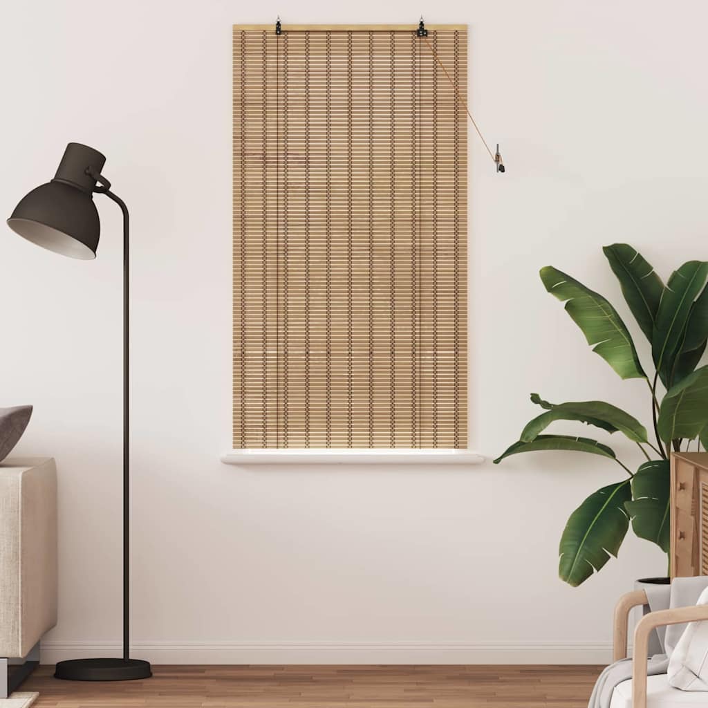Rolgordijn Natuur 90 x 160 cm Bamboe is nu te koop bij PeponiXL, paradijselijk wonen!