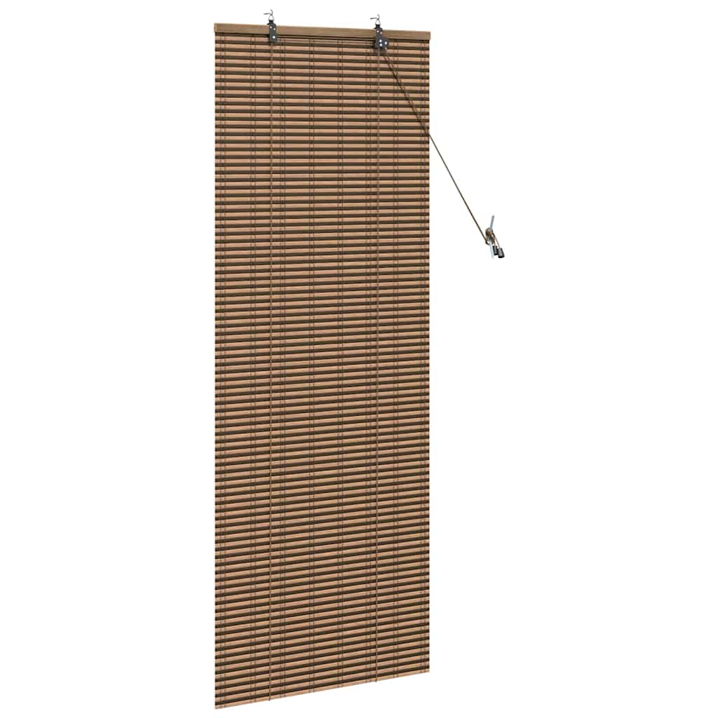Rolgordijn met gordijnen Bruin 60 x 160 cm Bamboe is nu te koop bij PeponiXL, paradijselijk wonen!