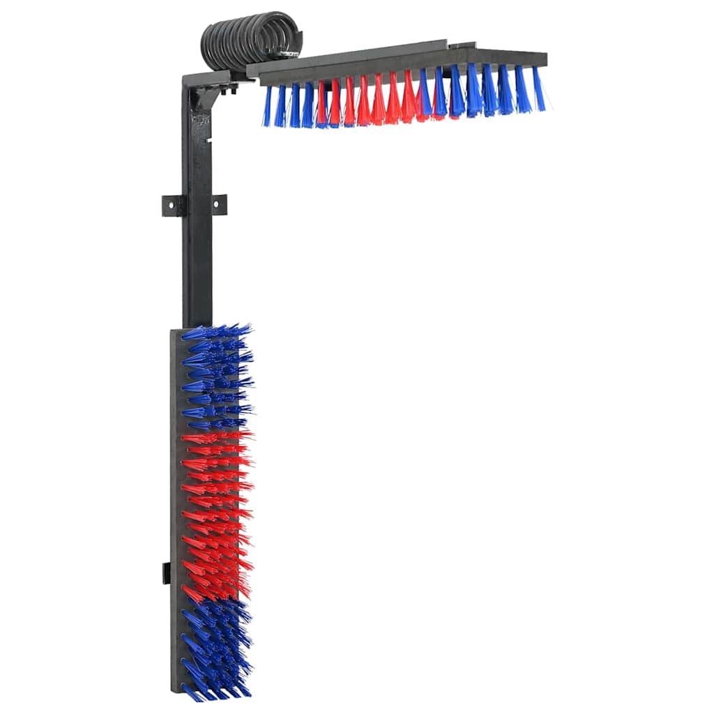 Vee borstels Verstelbaar Rood en blauw 84 x 10 x 91 cm PVC is nu te koop bij PeponiXL, paradijselijk wonen!