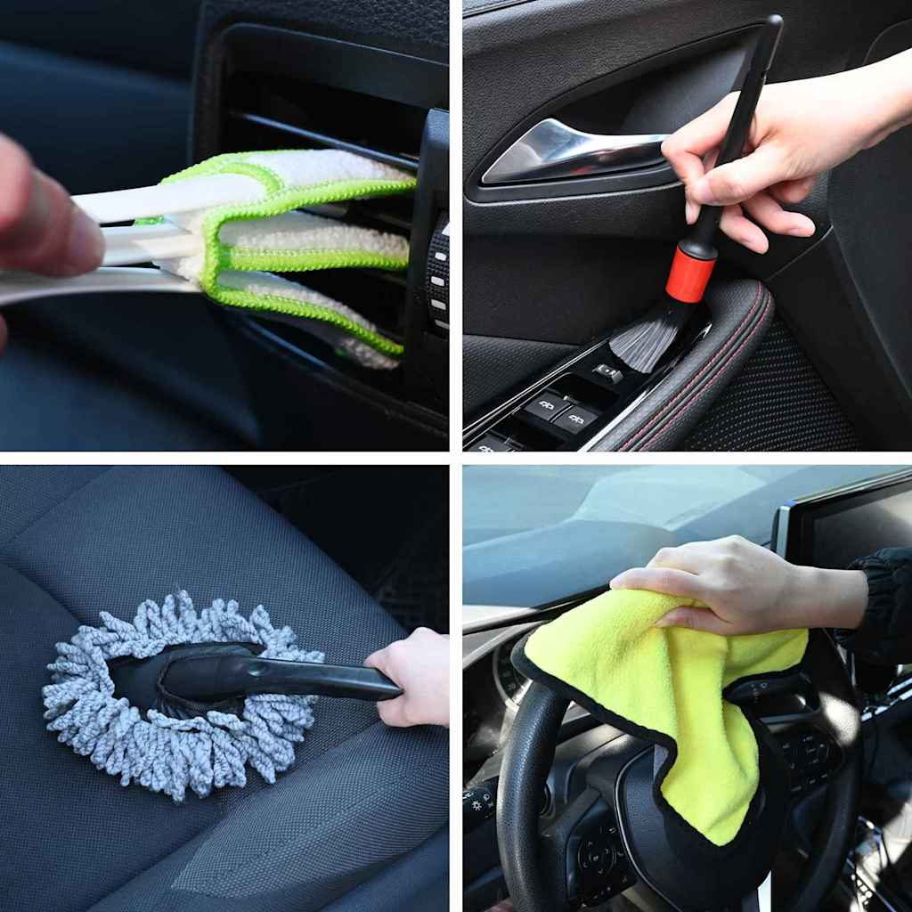Auto Borstelset Multikleur poly rattan is nu te koop bij PeponiXL, paradijselijk wonen!
