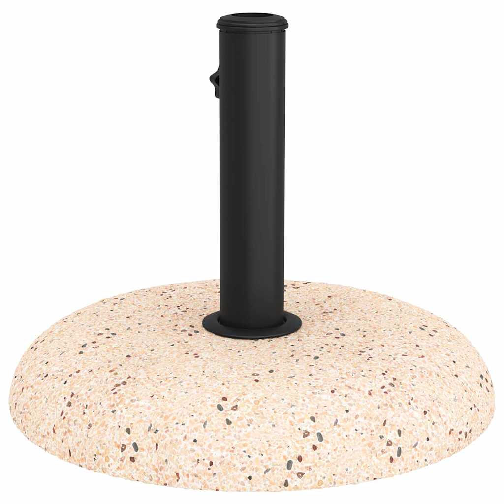 Parasolvoet Geel Steen 45 x 45 x 40 cm Betonkleurig is nu te koop bij PeponiXL, paradijselijk wonen!