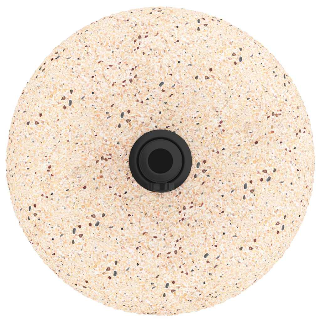 Parasolvoet Geel Steen 45 x 45 x 40 cm Betonkleurig is nu te koop bij PeponiXL, paradijselijk wonen!