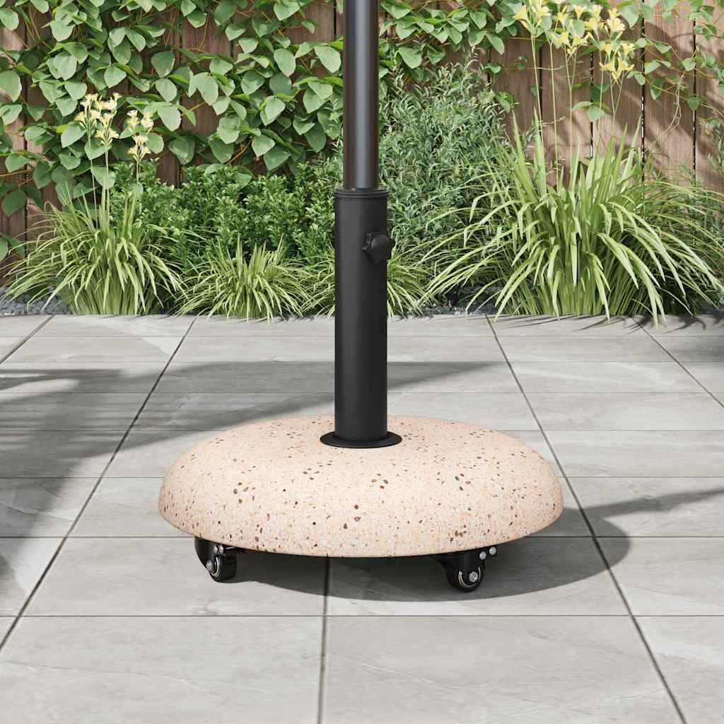 Parasolvoet Geel Ø 45 x 40 cm Betonkleurig is nu te koop bij PeponiXL, paradijselijk wonen!