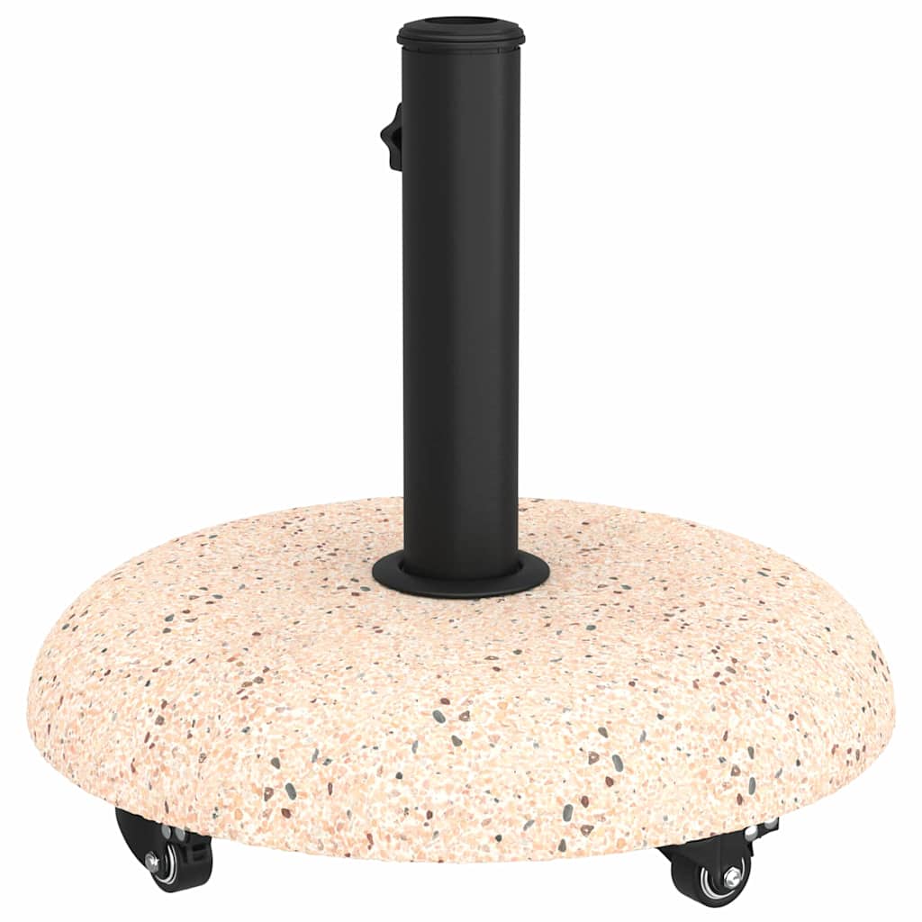 Parasolvoet Geel Ø 45 x 40 cm Betonkleurig is nu te koop bij PeponiXL, paradijselijk wonen!