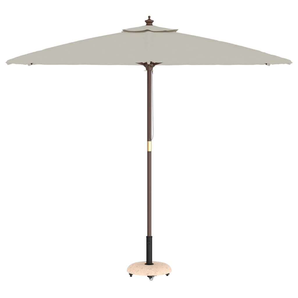 Parasolvoet Geel Ø 45 x 40 cm Betonkleurig is nu te koop bij PeponiXL, paradijselijk wonen!