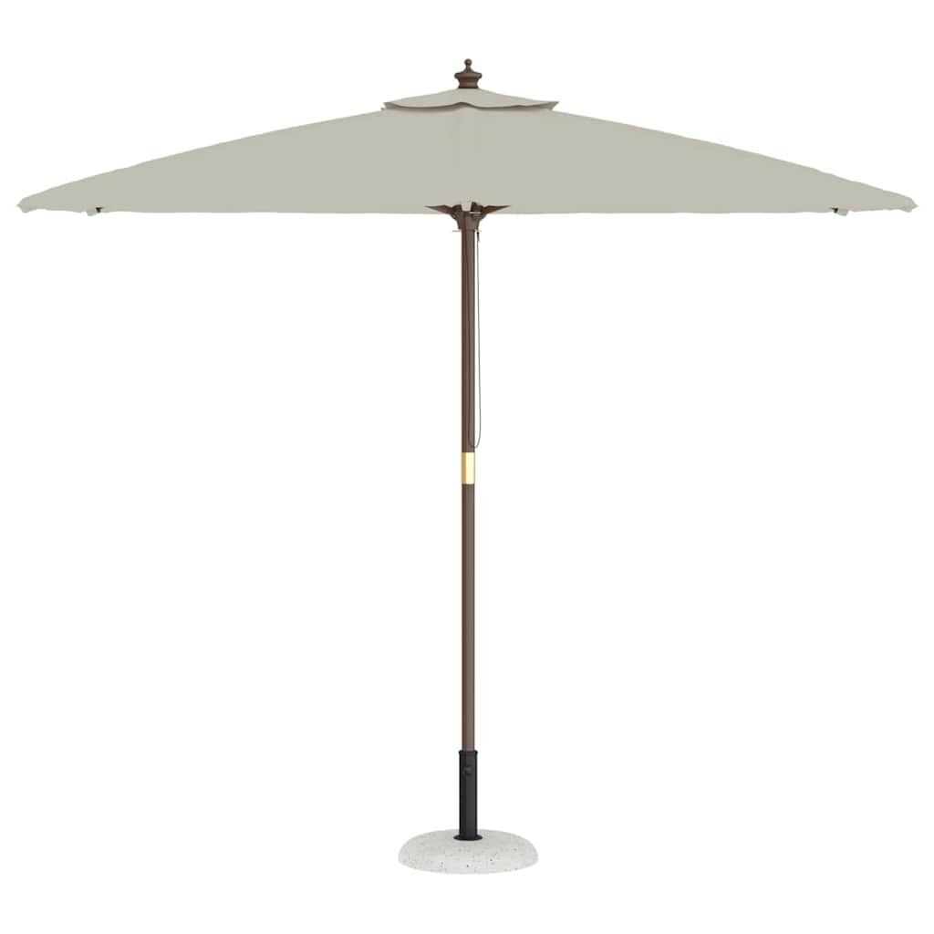 Parasolvoet Wit Steen 45 x 45 x 40 cm Betonkleurig is nu te koop bij PeponiXL, paradijselijk wonen!