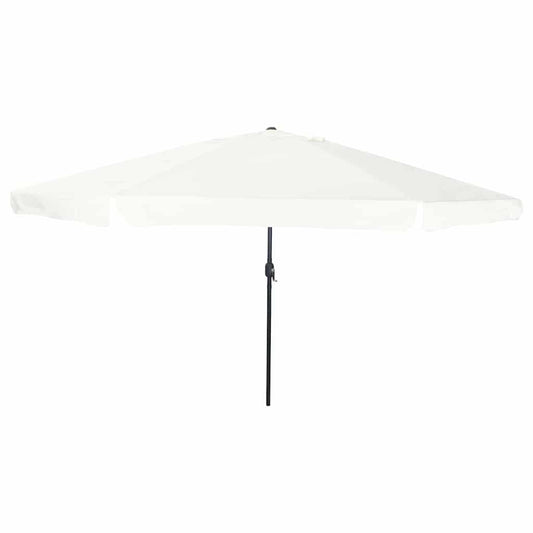 Tuinparasol Zand 394 x 394 x 248 cm Polyester en staal is nu te koop bij PeponiXL, paradijselijk wonen!