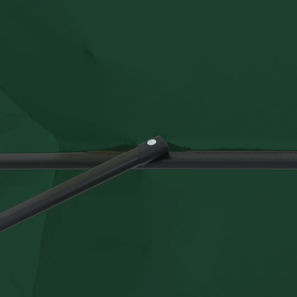 Tuinparasol Groen 395 x 395 x 245 cm Polyester en staal is nu te koop bij PeponiXL, paradijselijk wonen!