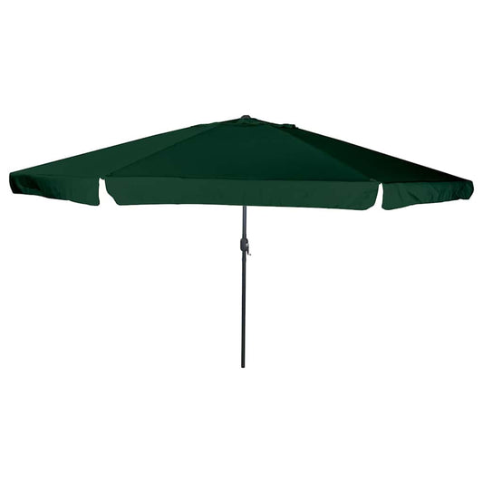 Tuinparasol Groen 394 x 394 x 248 cm Polyester en staal is nu te koop bij PeponiXL, paradijselijk wonen!
