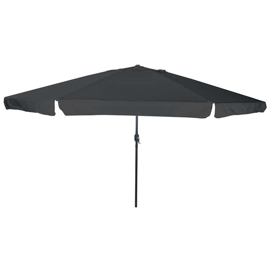 Tuinparasol Antraciet 394 x 394 x 248 cm Polyester en staal is nu te koop bij PeponiXL, paradijselijk wonen!