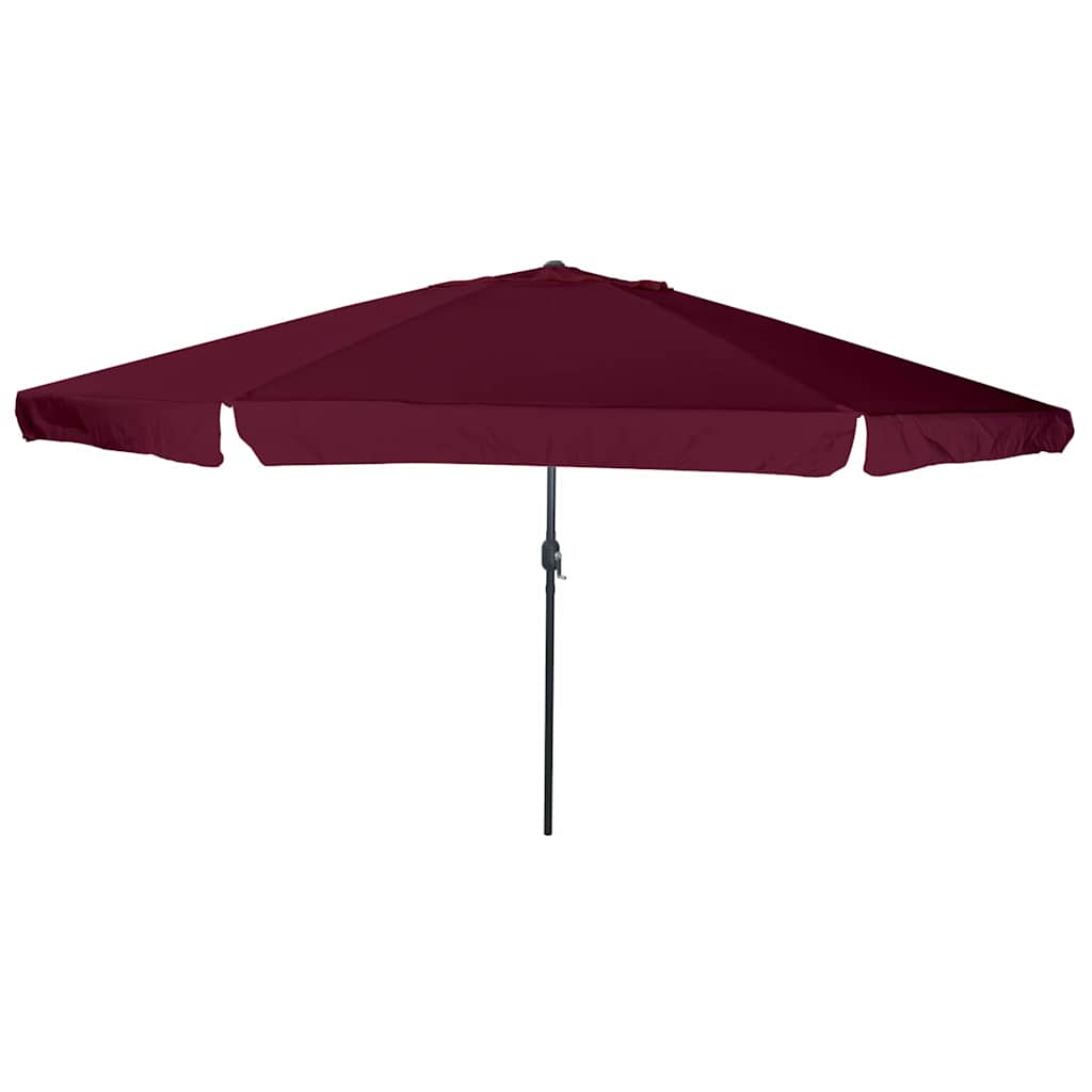Tuinparasol Bordeaux Rood 394 x 394 x 248 cm Polyester en staal is nu te koop bij PeponiXL, paradijselijk wonen!