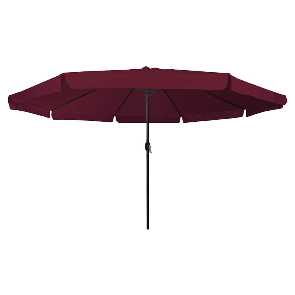 Tuinparasol Bordeaux Rood 394 x 394 x 248 cm Polyester en staal is nu te koop bij PeponiXL, paradijselijk wonen!