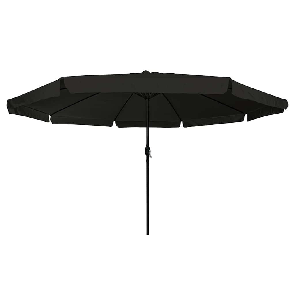 Tuinparasol Zwart 394 x 394 x 248 cm Polyester en staal is nu te koop bij PeponiXL, paradijselijk wonen!