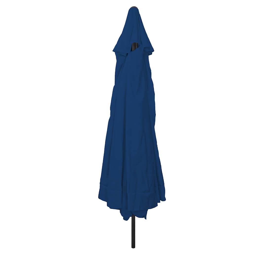 Tuinparasol Azurblauw 394 x 394 x 248 cm Polyester en staal is nu te koop bij PeponiXL, paradijselijk wonen!