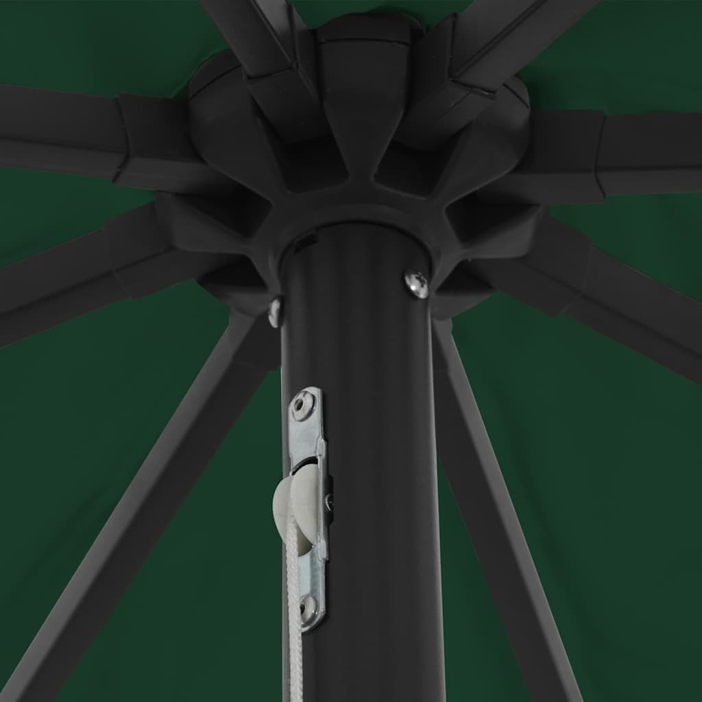 Tuinparasol Groen 395 x 395 x 245 cm Polyester is nu te koop bij PeponiXL, paradijselijk wonen!