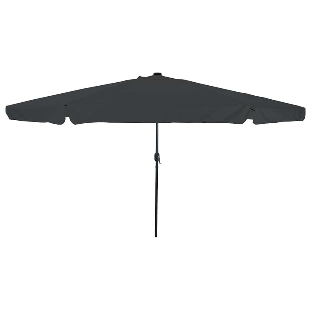 Tuinparasol Antraciet 395 x 395 x 245 cm Polyester is nu te koop bij PeponiXL, paradijselijk wonen!