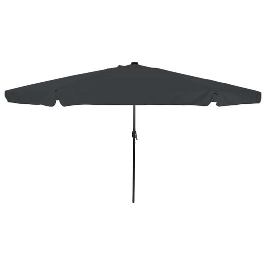 Tuinparasol Antraciet 395 x 395 x 245 cm Polyester is nu te koop bij PeponiXL, paradijselijk wonen!