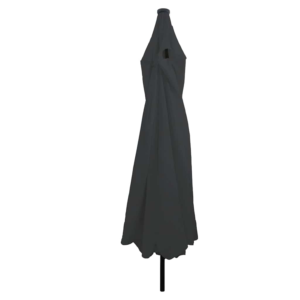 Tuinparasol Antraciet 395 x 395 x 245 cm Polyester is nu te koop bij PeponiXL, paradijselijk wonen!