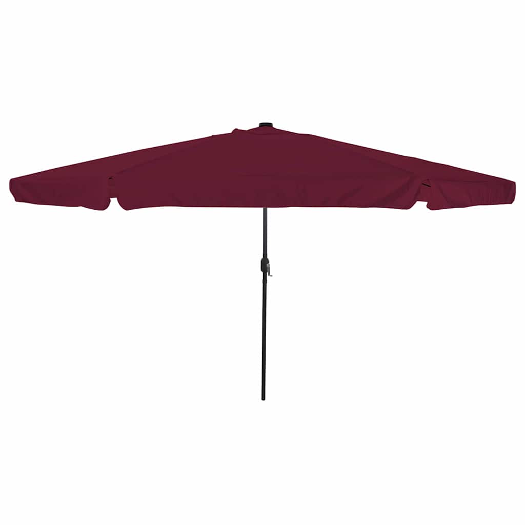 Tuinparasol Bordeaux Rood 395 x 395 x 245 cm Polyester is nu te koop bij PeponiXL, paradijselijk wonen!