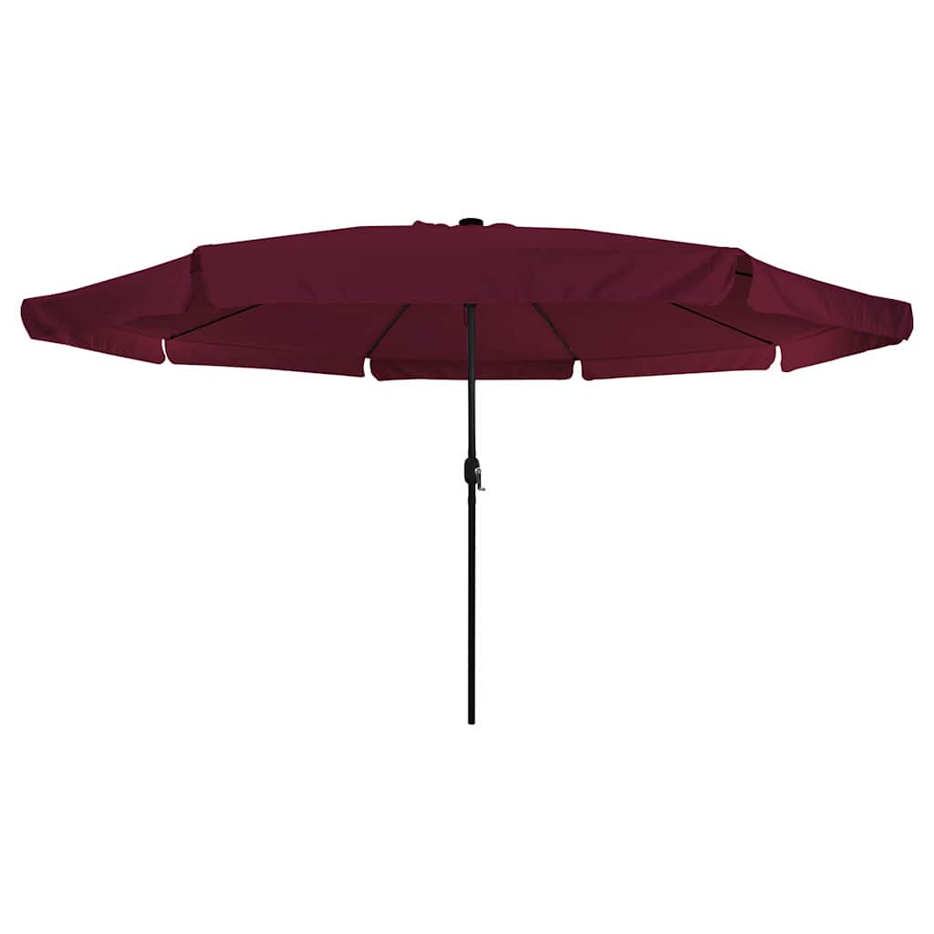 Tuinparasol Bordeaux Rood 395 x 395 x 245 cm Polyester is nu te koop bij PeponiXL, paradijselijk wonen!