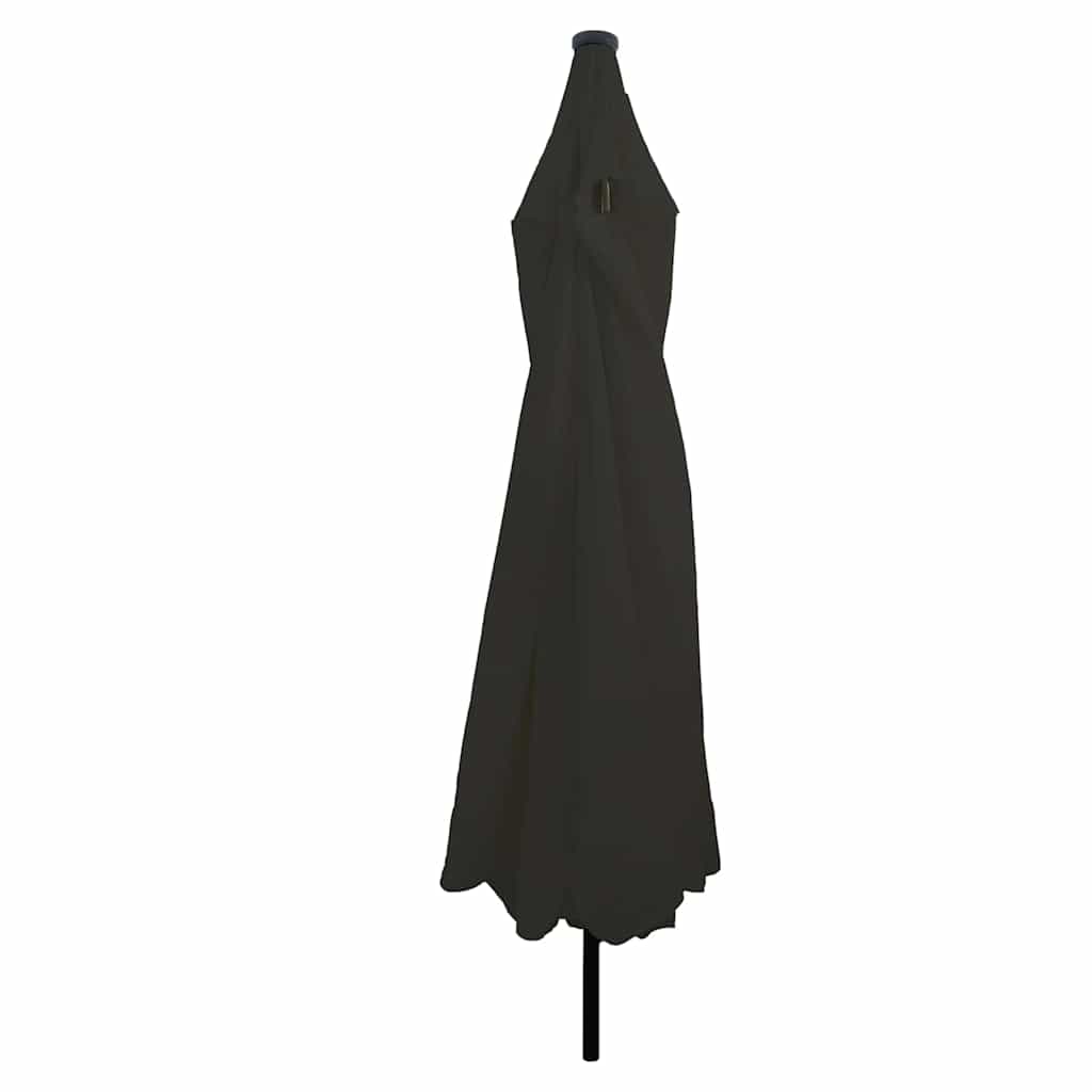 Tuinparasol Zwart 395 x 395 x 245 cm Polyester is nu te koop bij PeponiXL, paradijselijk wonen!