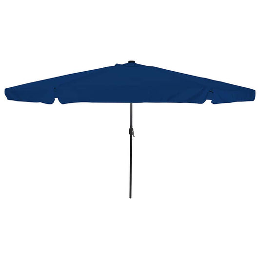 Tuinparasol Azurblauw 395 x 395 x 245 cm Polyester is nu te koop bij PeponiXL, paradijselijk wonen!