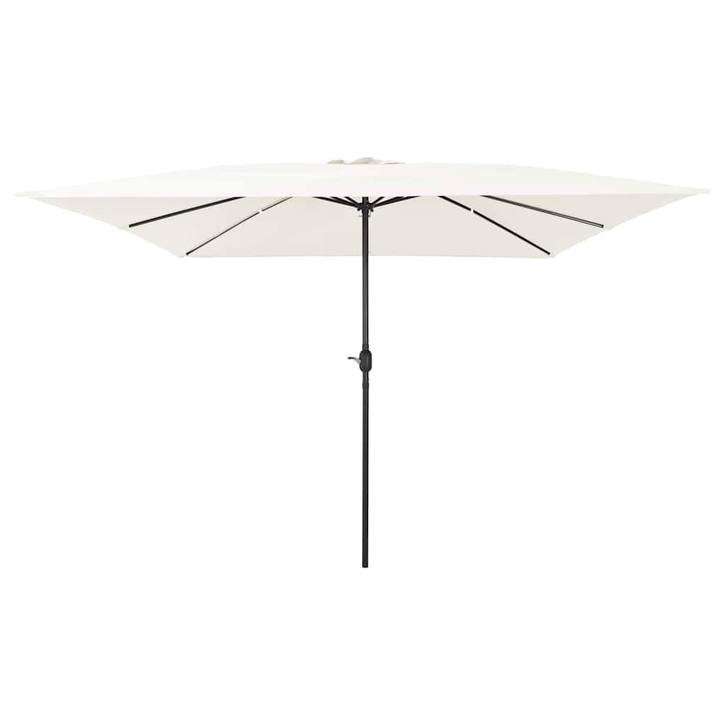 Tuinparasol Zand 295 x 295 x 245 cm Polyester en staal is nu te koop bij PeponiXL, paradijselijk wonen!