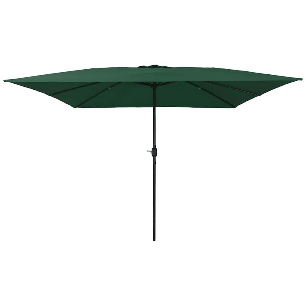 Tuinparasol Groen 295 x 295 x 245 cm Polyester en staal is nu te koop bij PeponiXL, paradijselijk wonen!