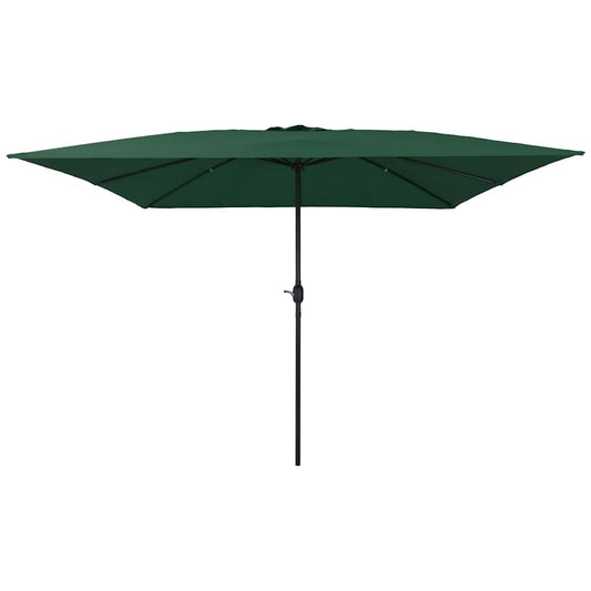 Tuinparasol Groen 295 x 295 x 245 cm Polyester en staal is nu te koop bij PeponiXL, paradijselijk wonen!